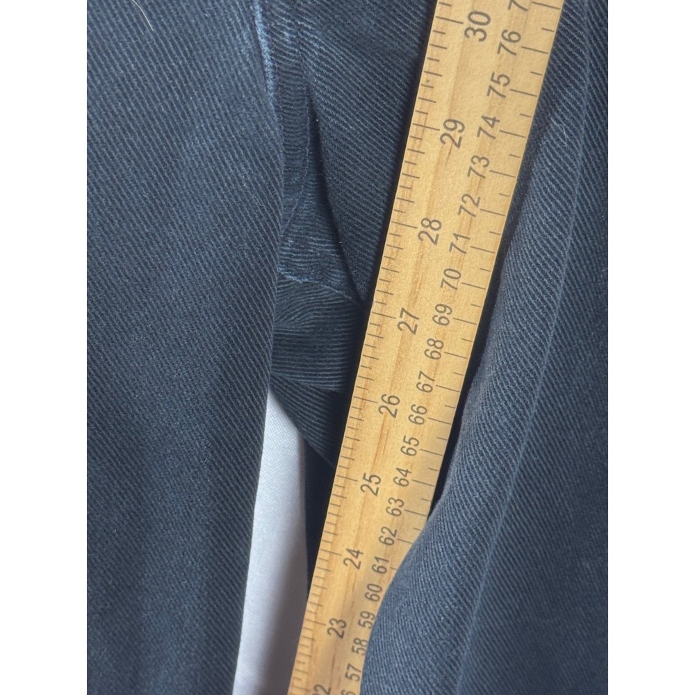 Eddie Bauer Mens Relaxed Fit Black Cotton Denim Straight Leg Jeans 32x28 - Picture 7 of 11